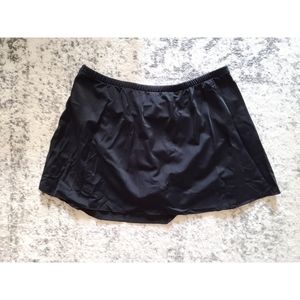 Trimshaper Black Swim Skirt